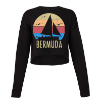 Bermuda Vintage Sailing Sailboat Sailor Souvenir G Cropped Sweater | Artistshot