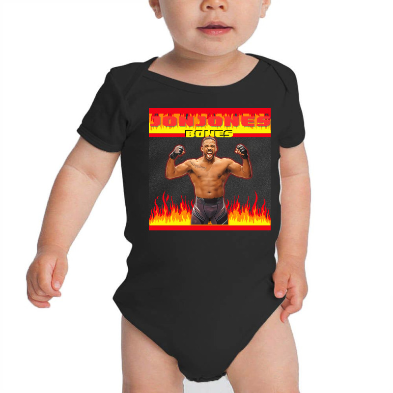 Jon Bones Jones Baby Bodysuit by mustbuy | Artistshot