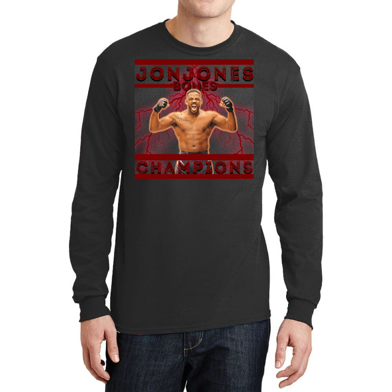 Jon Bones Jones Long Sleeve Shirts by mustbuy | Artistshot