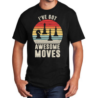 Awesome Chess Moves Grandmaster Chess Board Set Ch Basic T-shirt | Artistshot