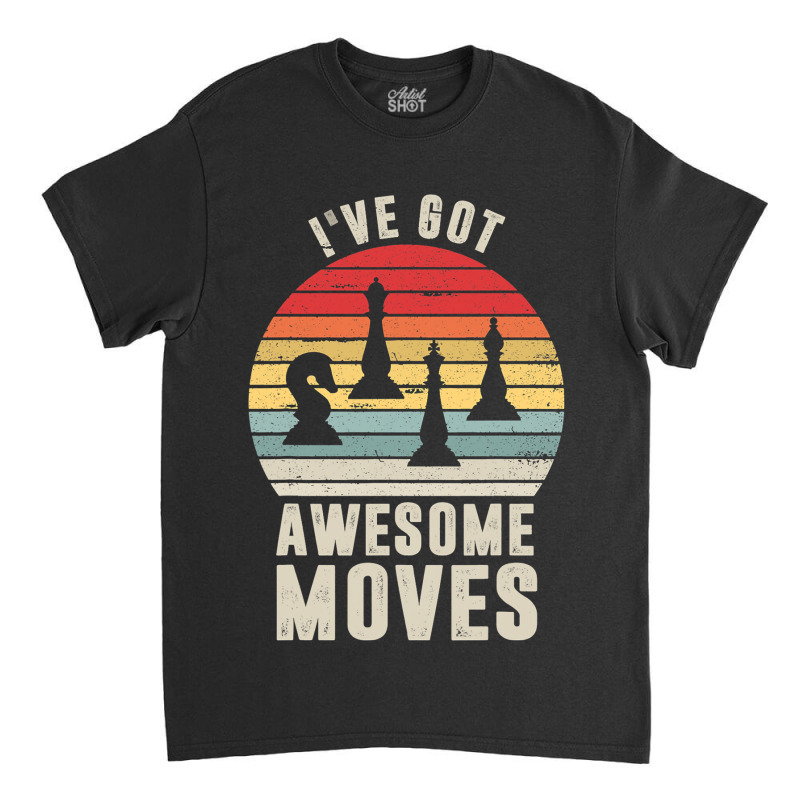 Awesome Chess Moves Grandmaster Chess Board Set Ch Classic T-shirt | Artistshot