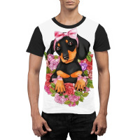 Dachshund Graphic T-shirt | Artistshot