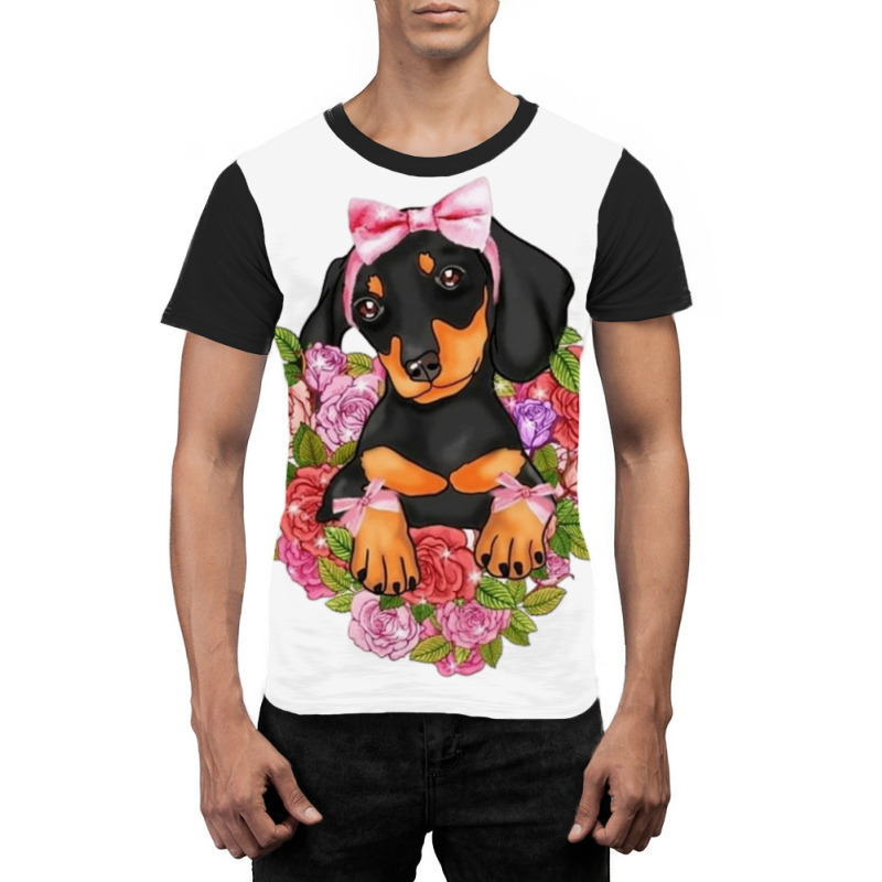 Dachshund Graphic T-shirt | Artistshot