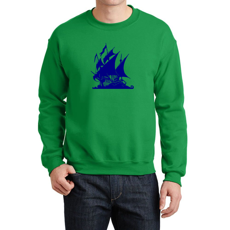 Blue Pirates Crewneck Sweatshirt by mer | Artistshot