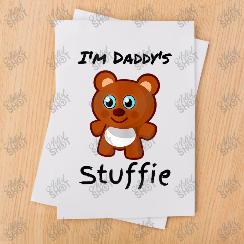 Im Daddys Stuffie Cute Bdsm Ddlg Abdl Cgl Little Space Tank Top Sublimation Transfer By Cm 0105