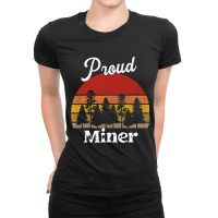 Funny Miner Shirts Job Title Professions Ladies Fitted T-shirt | Artistshot