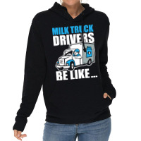 Fun Milk Cow Dairy Farming Farmer Farm Milk Truck Lightweight Hoodie | Artistshot