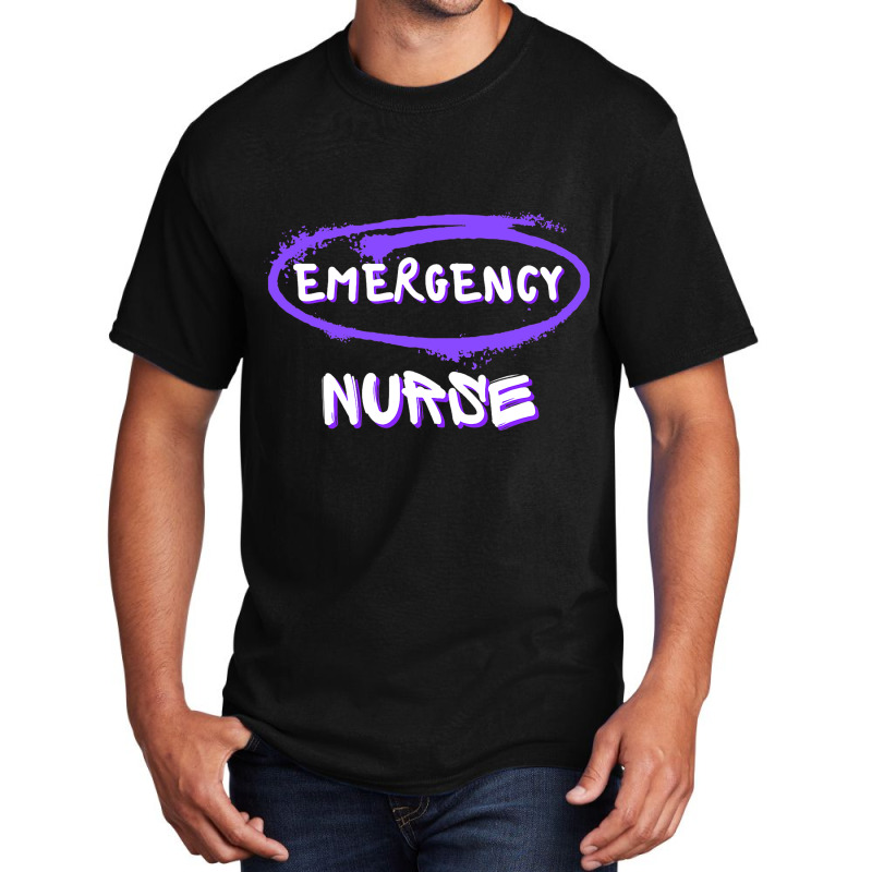 Emergency Department Room Er Nurse Gifts Nursing F Basic T-shirt | Artistshot