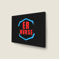 Emergency Department Room Er Nurse Gifts Nursing F Landscape Canvas Print | Artistshot