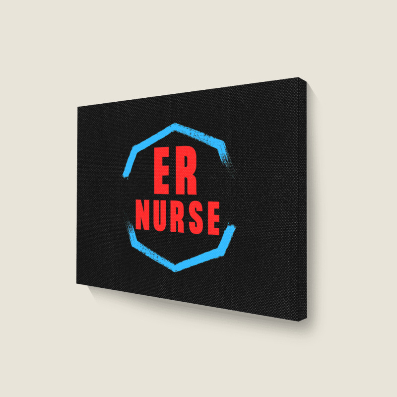 Emergency Department Room Er Nurse Gifts Nursing F Landscape Canvas Print | Artistshot