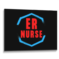 Emergency Department Room Er Nurse Gifts Nursing F Metal Print Horizontal | Artistshot