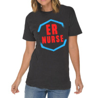 Emergency Department Room Er Nurse Gifts Nursing F Vintage T-shirt | Artistshot