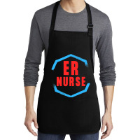 Emergency Department Room Er Nurse Gifts Nursing F Medium-length Apron | Artistshot