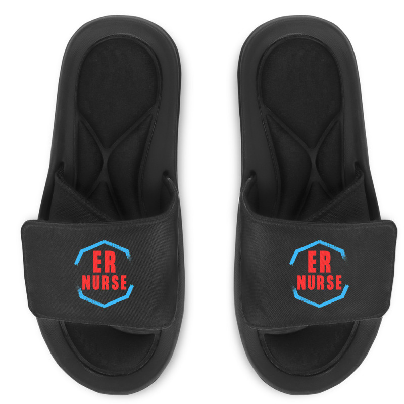 Emergency Department Room Er Nurse Gifts Nursing F Slide Sandal | Artistshot