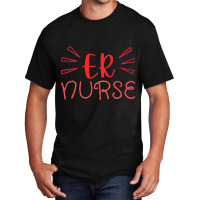 Emergency Department Room Er Nurse Gifts Nursing F Basic T-shirt | Artistshot