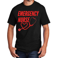 Emergency Department Room Er Nurse Gifts Nursing F Basic T-shirt | Artistshot