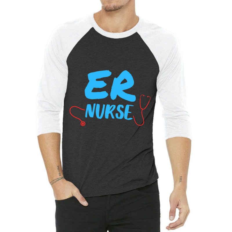 Emergency Department Room Er Nurse Gifts Nursing F 3/4 Sleeve Shirt | Artistshot