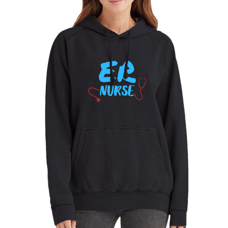 Emergency Department Room Er Nurse Gifts Nursing F Vintage Hoodie | Artistshot