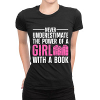 Funny Reading For Women Girls Bookworm Novel Book  Ladies Fitted T-shirt | Artistshot