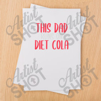 This Dad Runs On Diet Cola Soda Lover Gift Sublimation Transfer | Artistshot