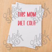 This Mom Runs On Diet Cola Soda Lover Gift 1 Sublimation Transfer | Artistshot