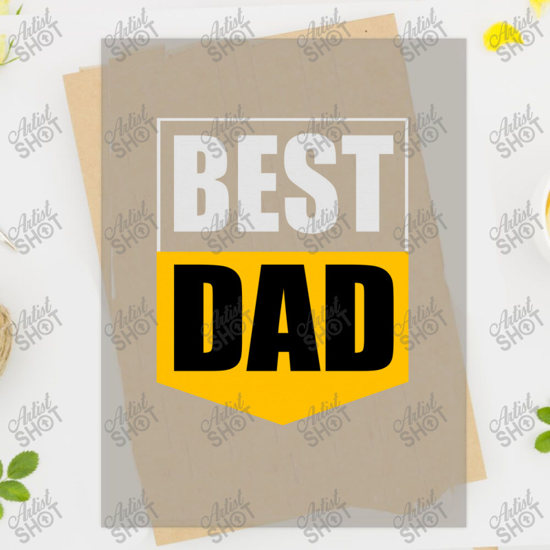 Best Dad Fathers Day Dtf Transfer | Artistshot