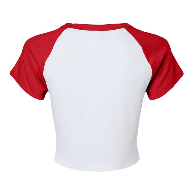 Work Like A Captain Play Like A Pirate Raglan Crop Top by tshiart | Artistshot