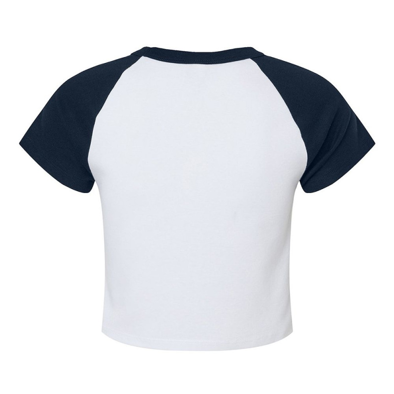 Royal Saiyan Crest Raglan Crop Top | Artistshot