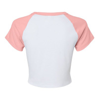 Plumeria Paradise Raglan Crop Top | Artistshot