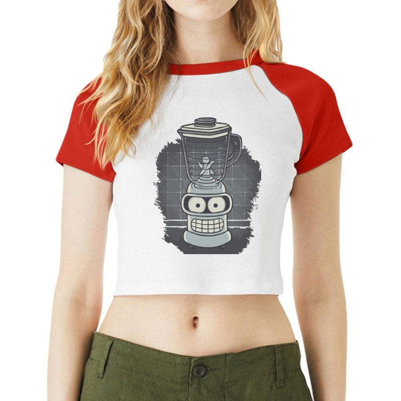 Blender Raglan Crop Top by iamar25 | Artistshot