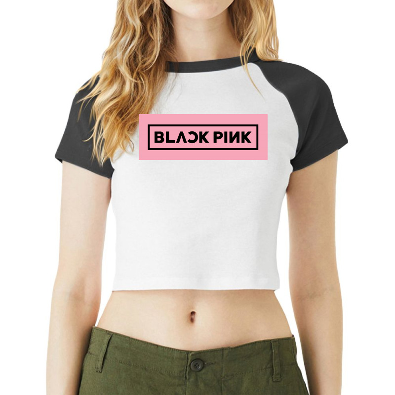 Pink Cool Raglan Crop Top by frizidan | Artistshot