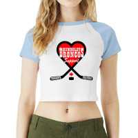 Humboldt Broncos Hockey Memorial Canada Raglan Crop Top | Artistshot