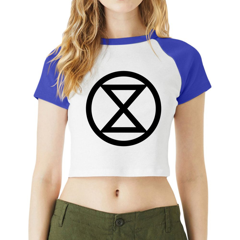 Rebellion Raglan Crop Top | Artistshot