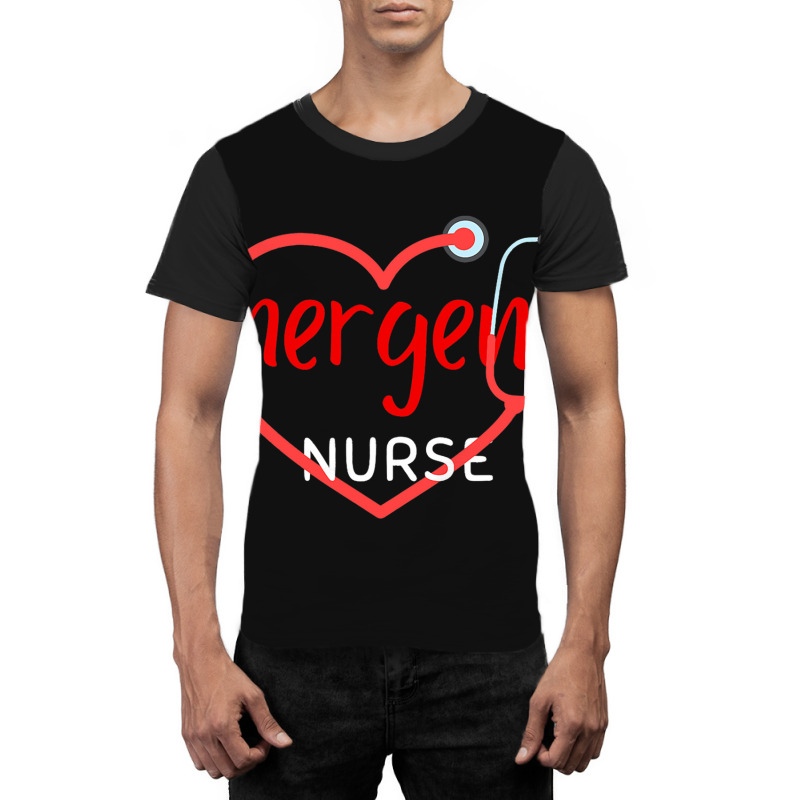 Emergency Department Room Er Nurse Gifts Nursing F Graphic T-shirt | Artistshot