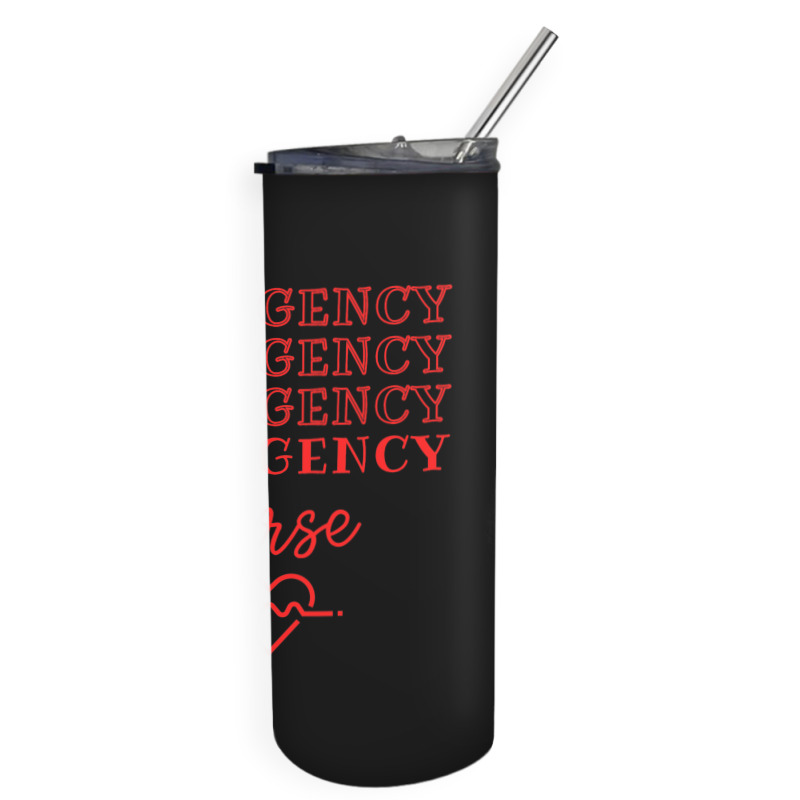 Emergency Department Room Er Nurse Gifts Nursing F Skinny Tumbler | Artistshot