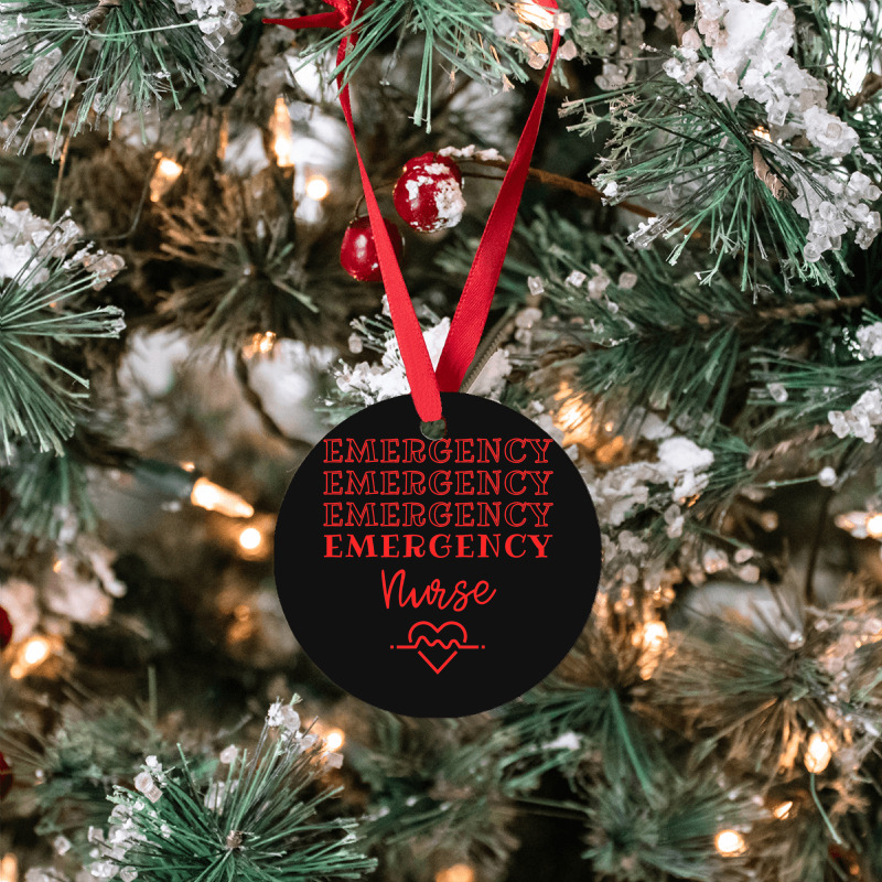 Emergency Department Room Er Nurse Gifts Nursing F Ornament | Artistshot