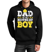 Dad Of The Birthday Boy Construction Birthday Work Unisex Hoodie | Artistshot