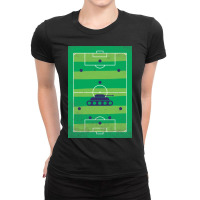 Parking Tank Football Strategy Ladies Fitted T-shirt | Artistshot