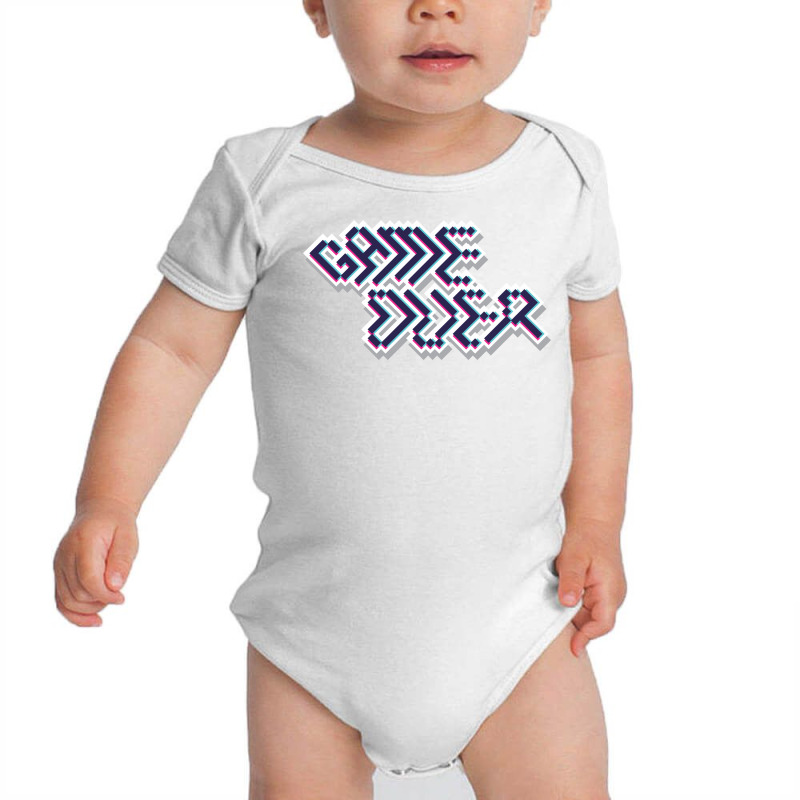 Game Over Pixel Glitch Style Baby Bodysuit by TaufanHeri | Artistshot