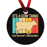 Funny Cow Art For Men Women Cow Farmer Dairy Farmi Ornament | Artistshot