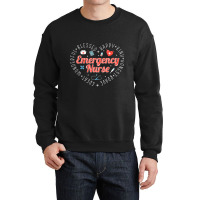 Emergency Nurse Crewneck Sweatshirt | Artistshot