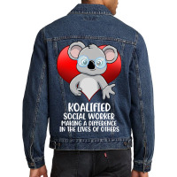 Social Worker Definition Men Denim Jacket | Artistshot