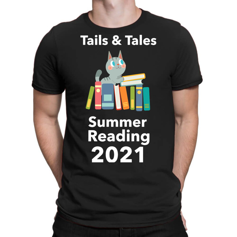 Summer Reading Tails And Tails Librarian Prize Gif T-shirt | Artistshot