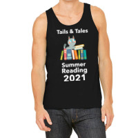 Summer Reading Tails And Tails Librarian Prize Gif Tank Top | Artistshot