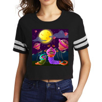 Kind Aliens Disinfecting The Land Scorecard Crop Tee | Artistshot