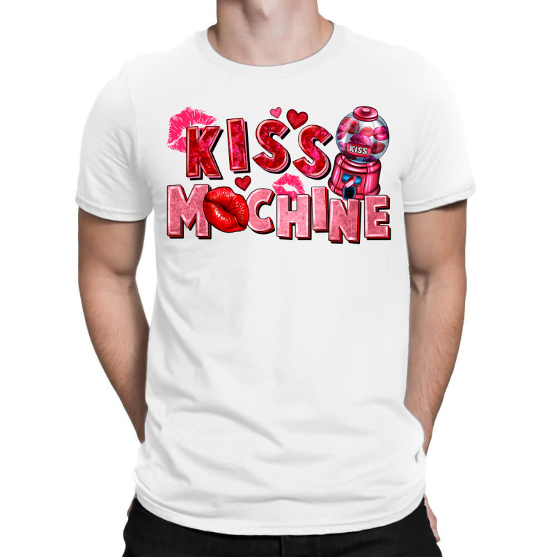 Kiss Machine Valentine's Day T-shirt | Artistshot