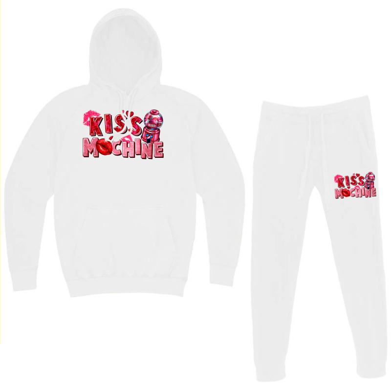 Kiss Machine Valentine's Day Hoodie & Jogger Set | Artistshot