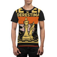 Chess Grandmaster An Old Man At The Chessboard Graphic T-shirt | Artistshot