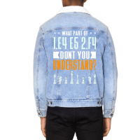 Chess Tournament Coach Chess Piece Queen King Rook Unisex Sherpa-lined Denim Jacket | Artistshot