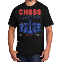 Checkmate Chess Player Gift Chess Grandmaster Ches Basic T-shirt | Artistshot